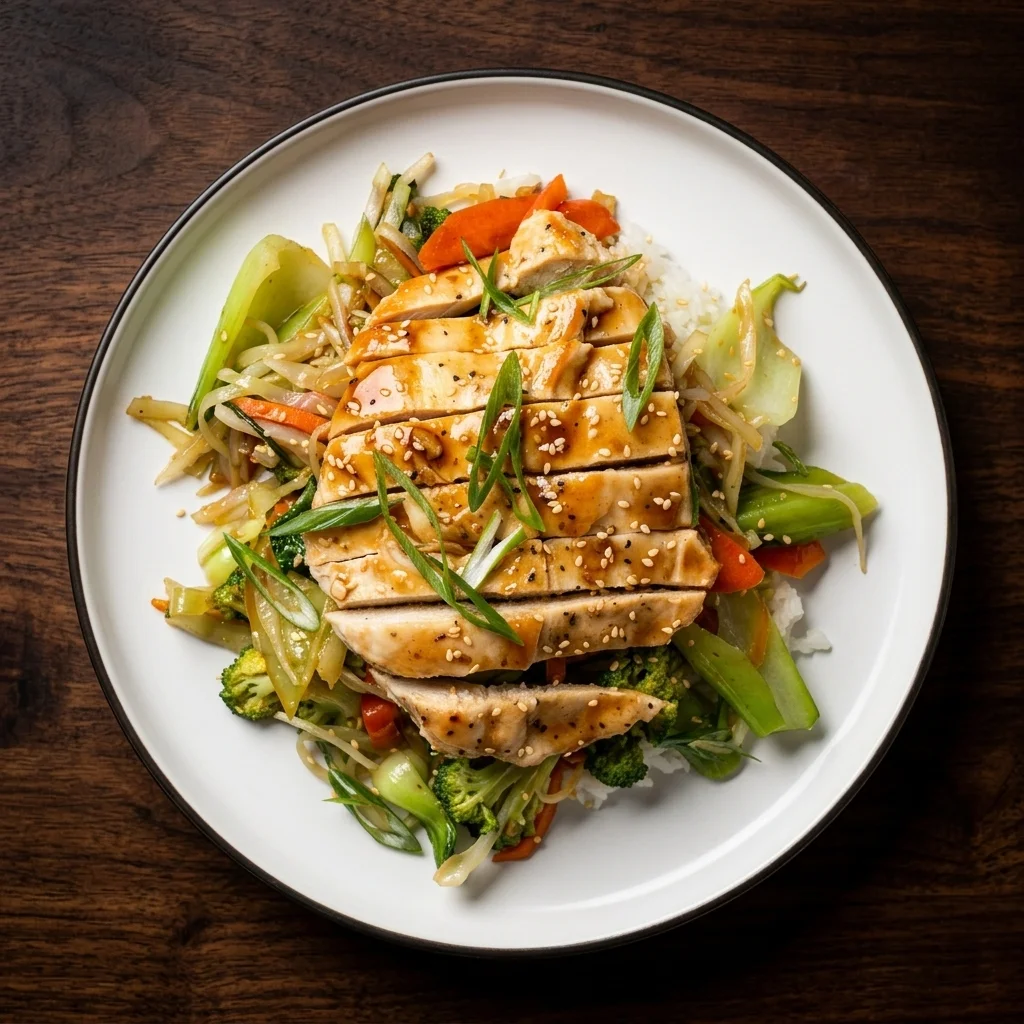 Wok-tossed Hakka noodles at MoMo and Wok Edmonton