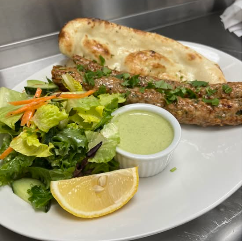 Chicken Seekh Kebab at MoMo & Wok Edmonton