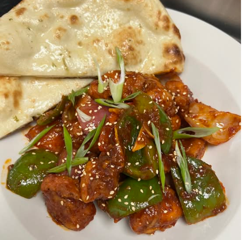 Chili Chicken at MoMo & Wok Edmonton
