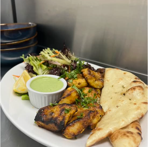 Fish Tikka at MoMo & Wok Edmonton