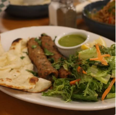 Lamb Seekh Kebab at MoMo & Wok Edmonton