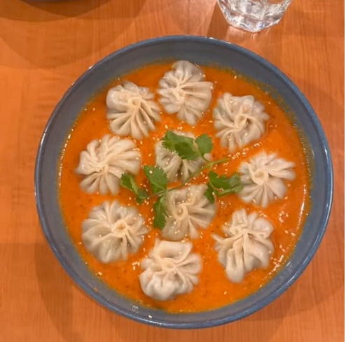 Nepali Jhol Momo at MoMo & Wok Edmonton